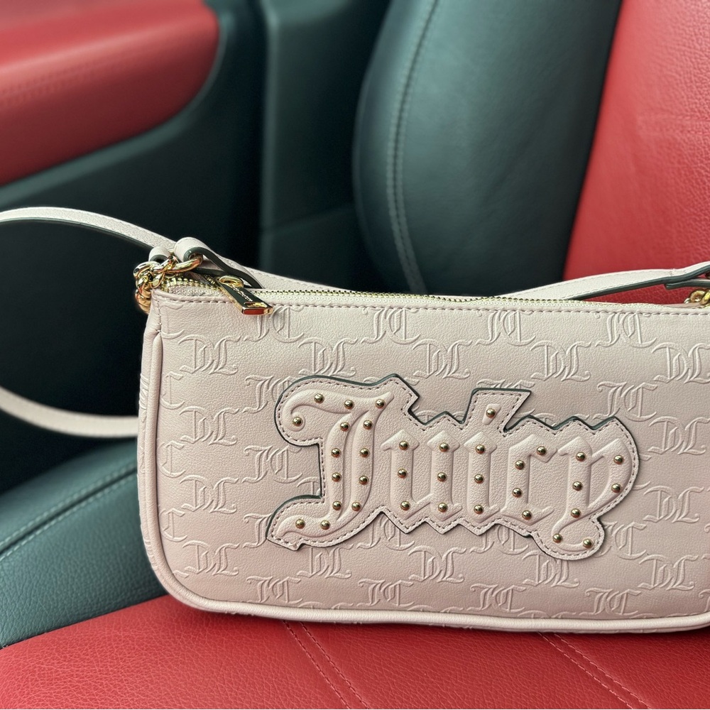 Juicy Couture Blush Crossbody Bag with Chain - Picture 2 of 4
